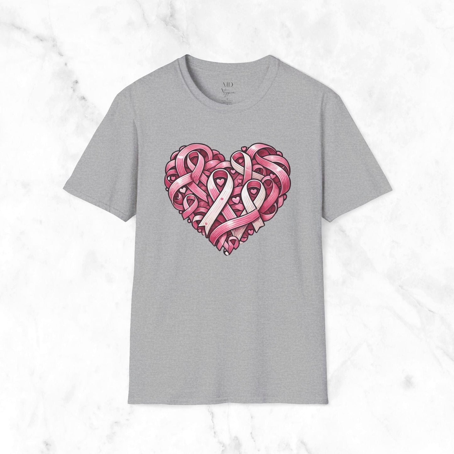Heart Of Pink Ribbons T-Shirt