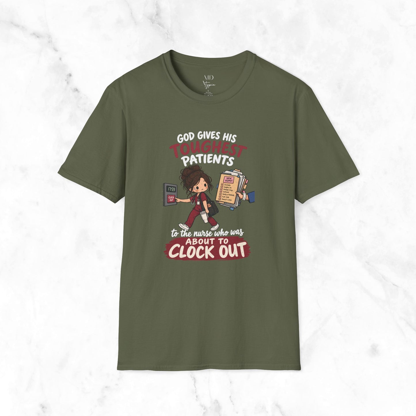 About To Clock Out T-Shirt