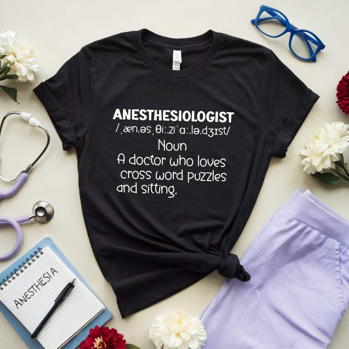 Anesthesiologist Funny Definition T-Shirt