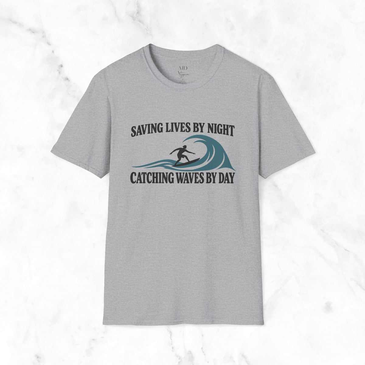 Saving Lives, Catching Waves T-Shirt