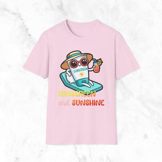 Sunscreen And Sunshine T-Shirt