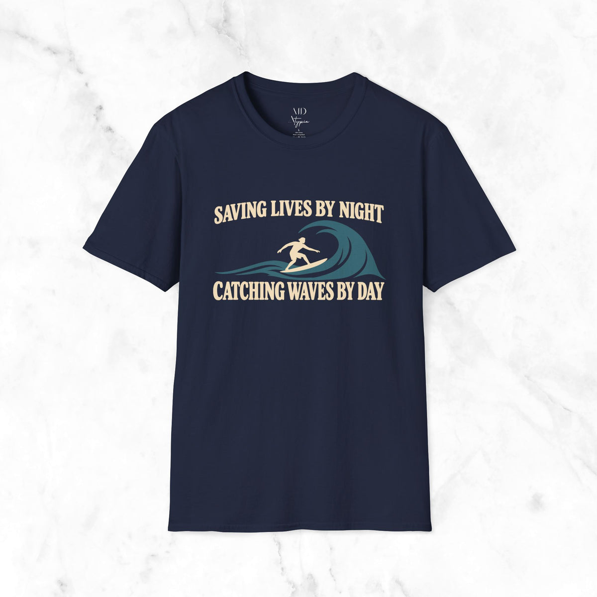 Saving Lives, Catching Waves T-Shirt