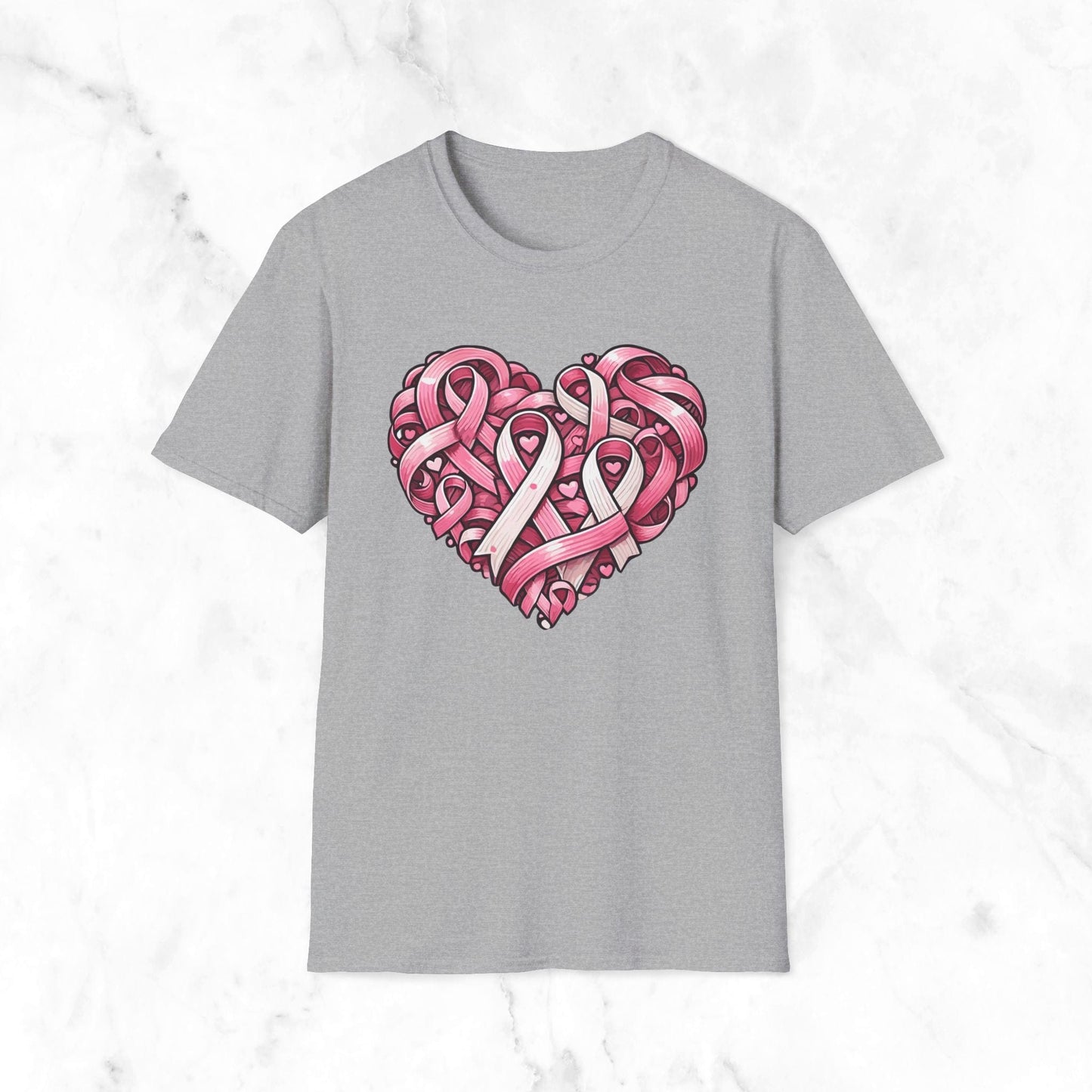 Heart Of Pink Ribbons T-Shirt