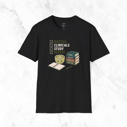 Matcha Clinicals Study Repeat T-Shirt