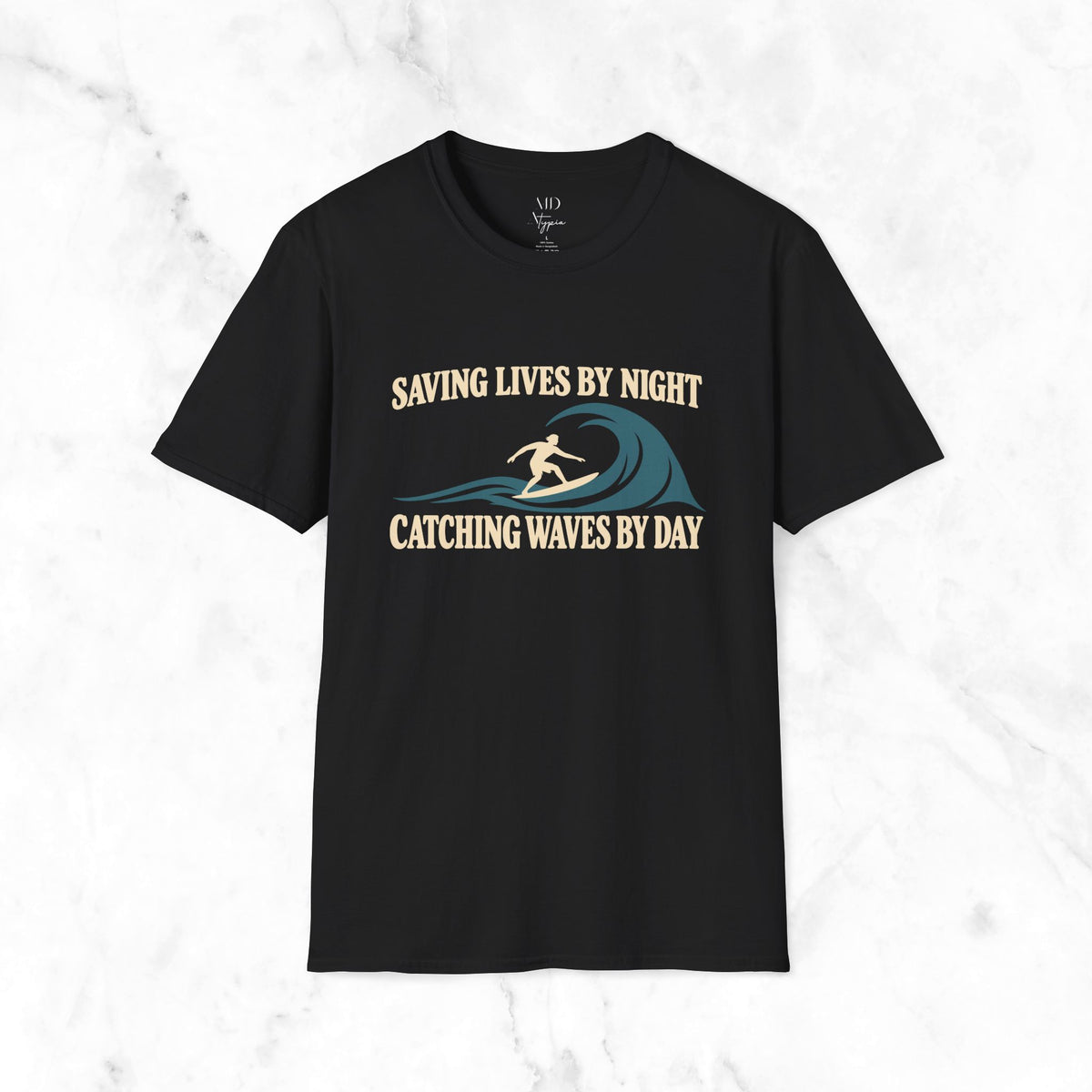 Saving Lives, Catching Waves T-Shirt