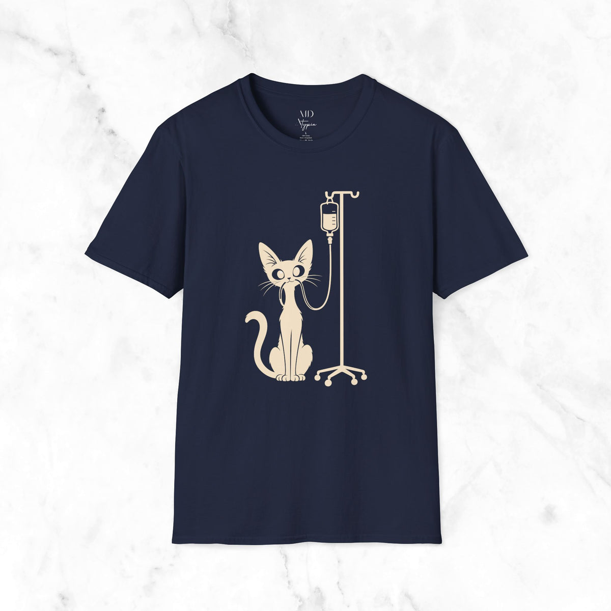 Cat With Drip T-Shirt