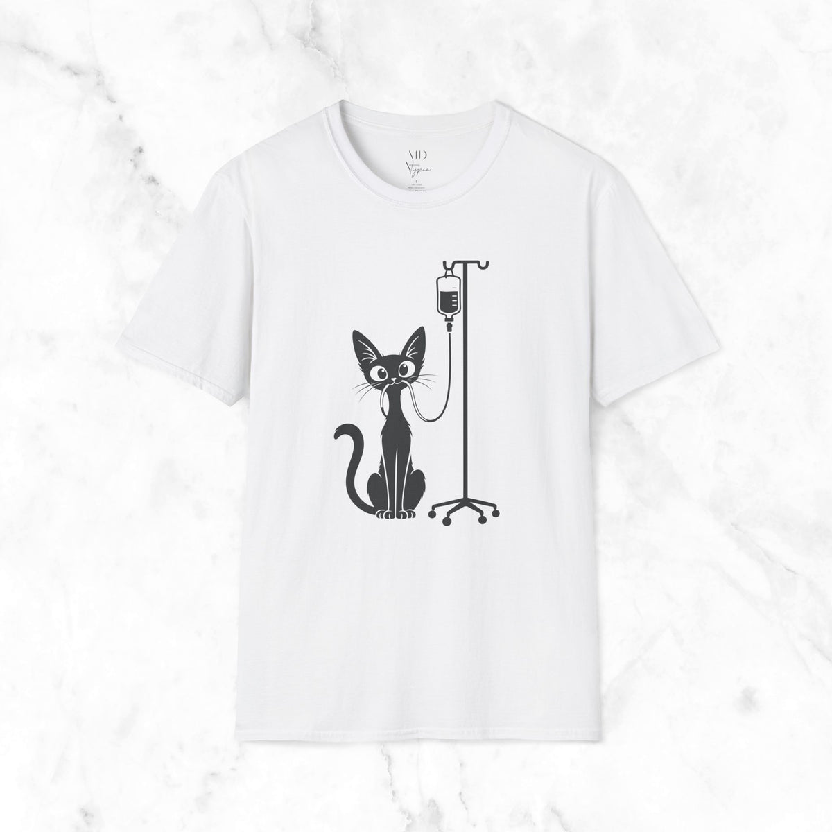 Cat With Drip T-Shirt
