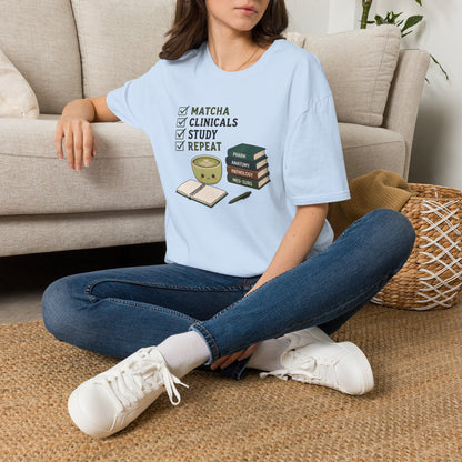 Matcha Clinicals Study Repeat T-Shirt