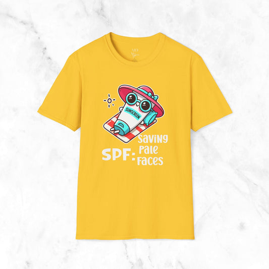 SPF Saving Pale Faces T-Shirt