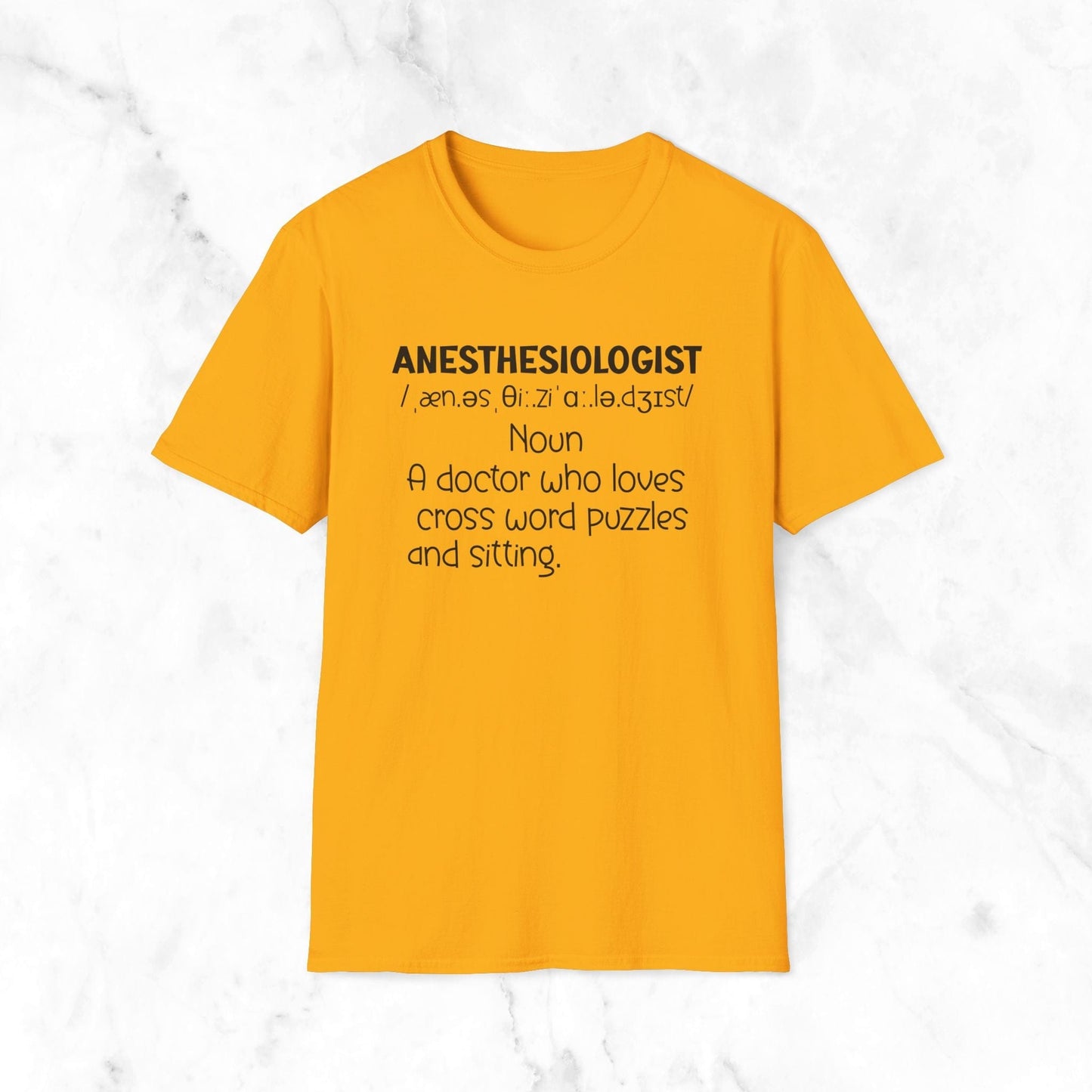 Anesthesiologist Funny Definition T-Shirt