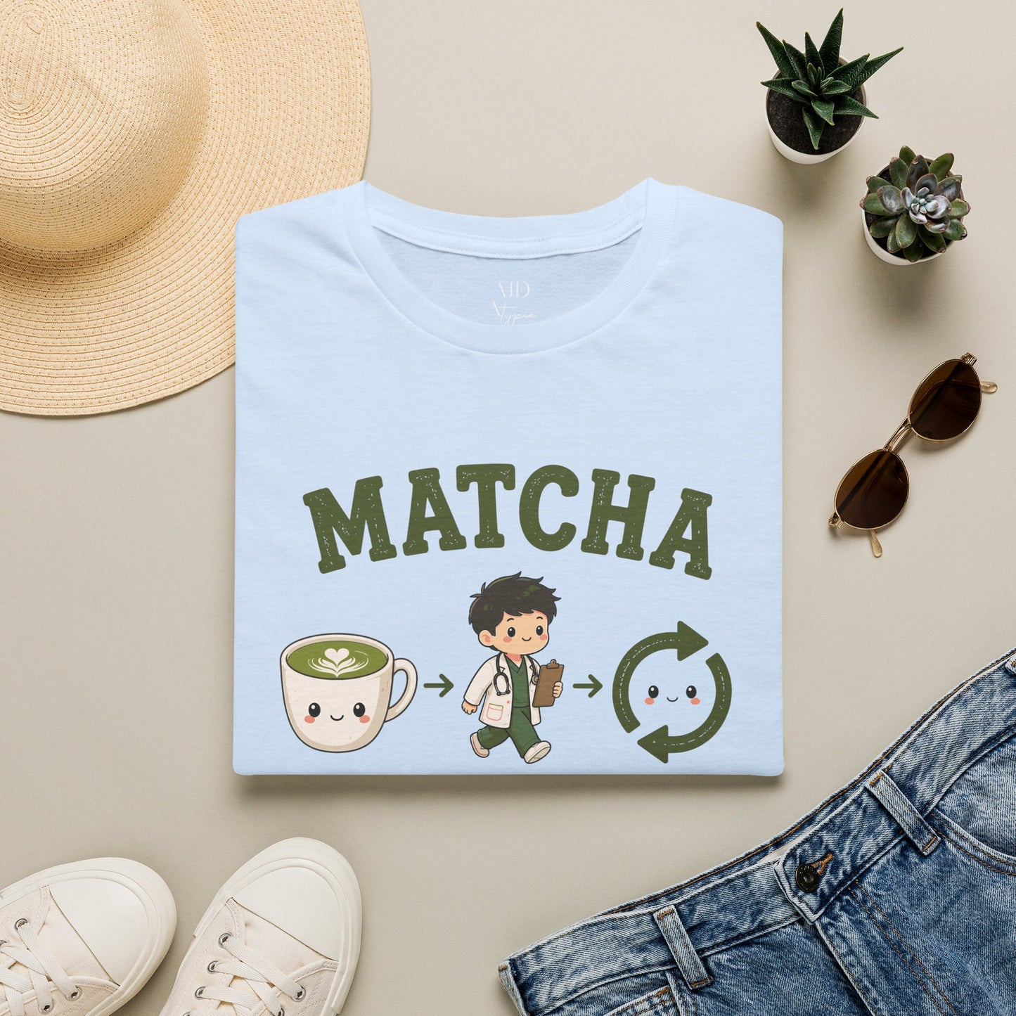 Matcha Rounds Repeat T-Shirt