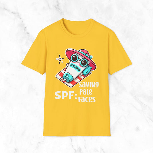 SPF Saving Pale Faces T-Shirt