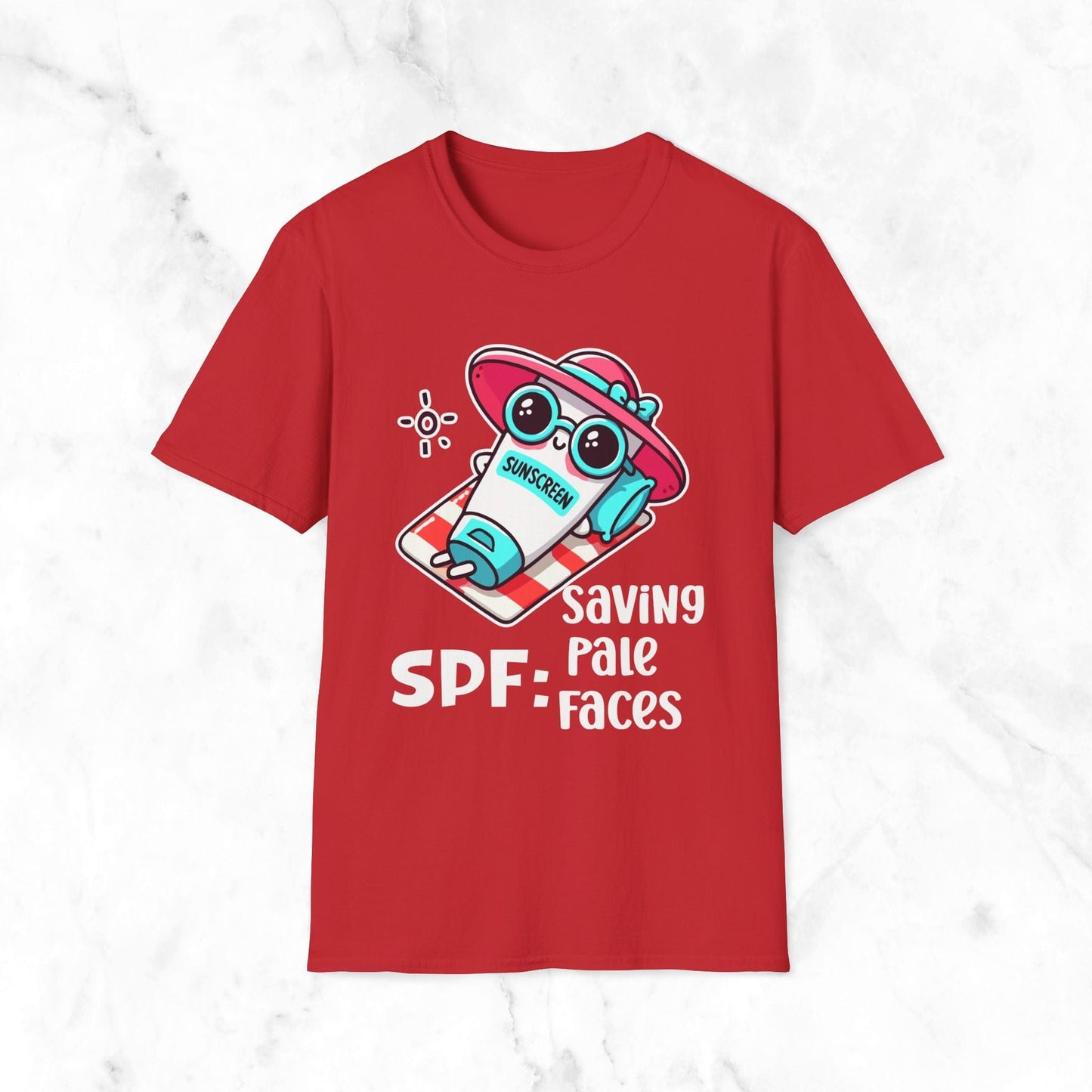 SPF Saving Pale Faces T-Shirt