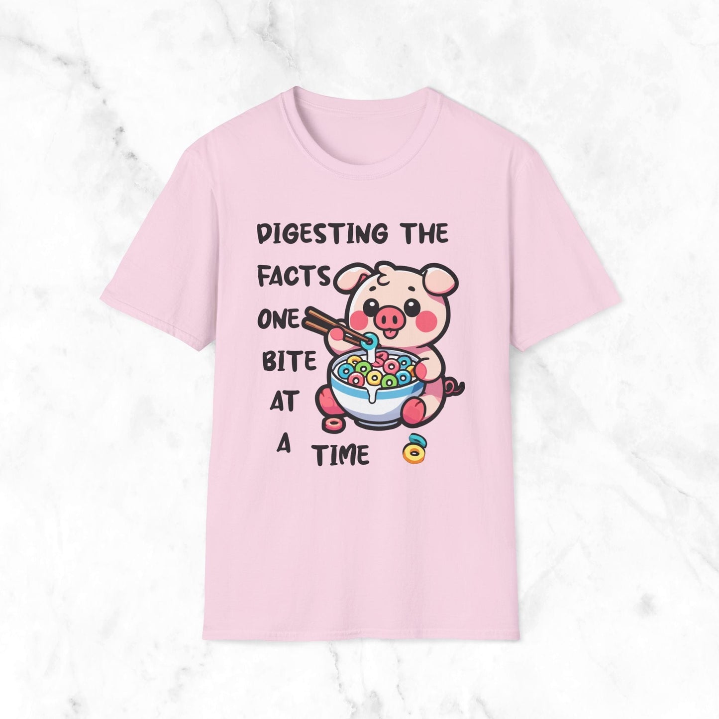 Digesting The Facts One Bite At A Time T-Shirt