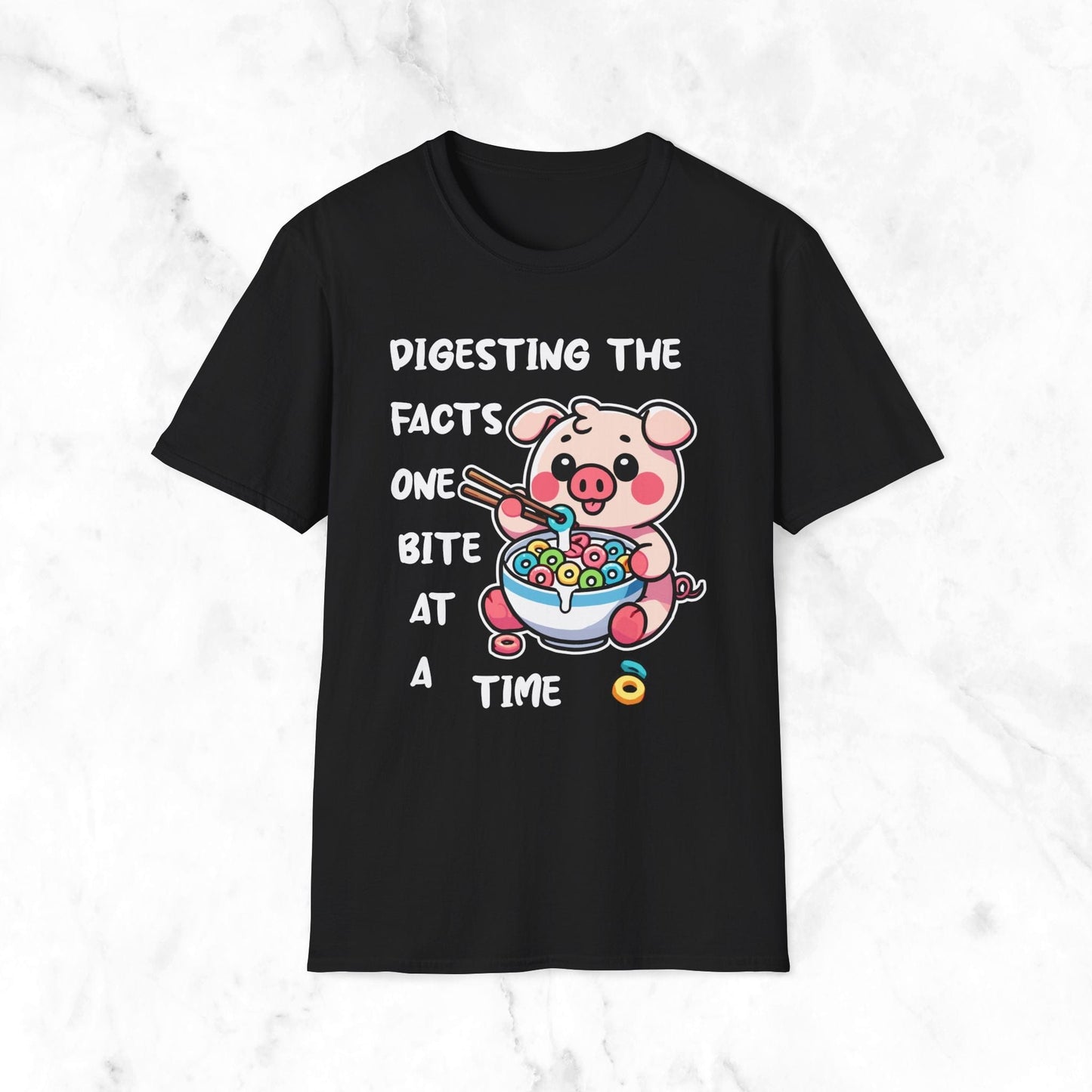 Digesting The Facts One Bite At A Time T-Shirt