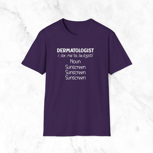 Dermatologist Funny Definition T-Shirt