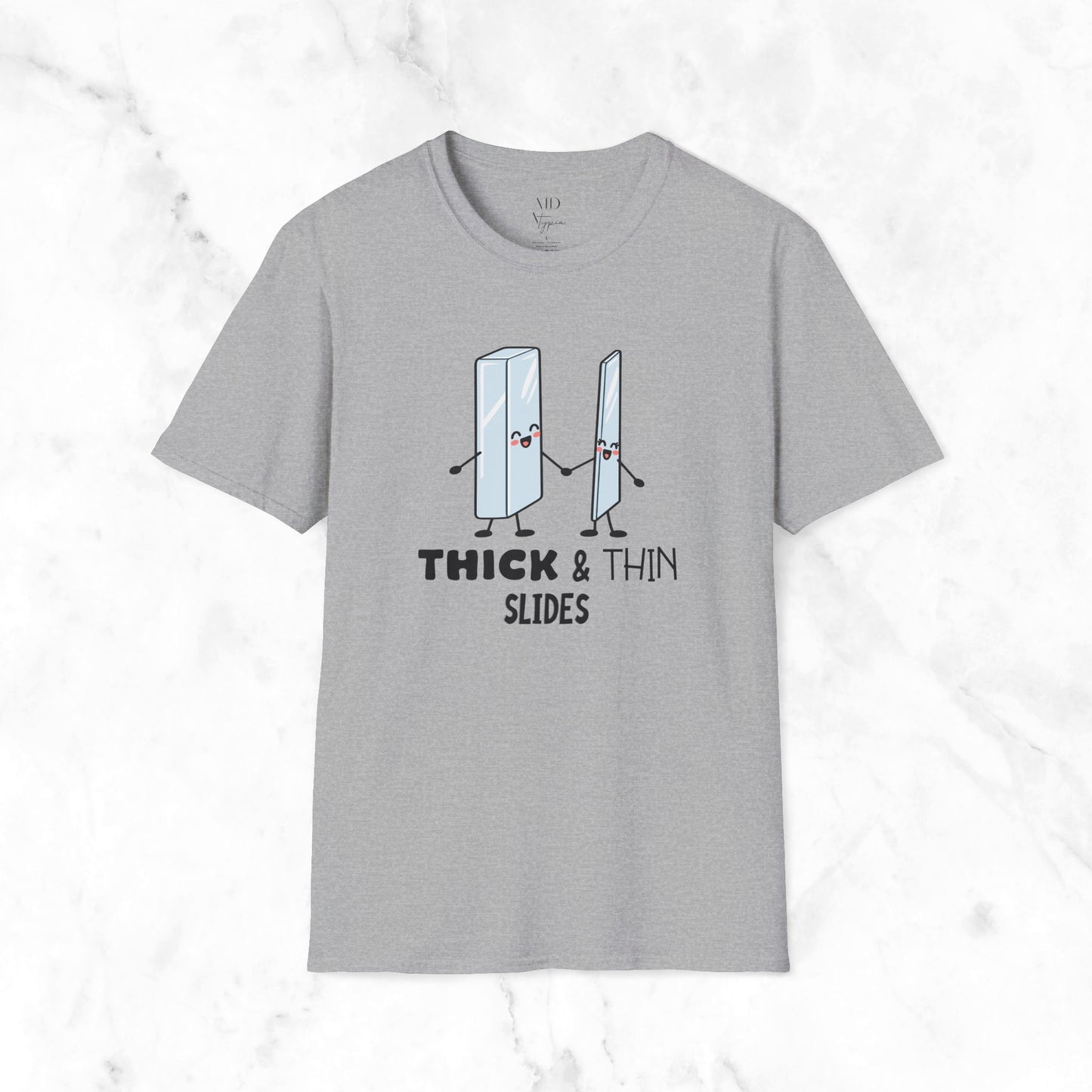 Thick & Thin Slides T-Shirt