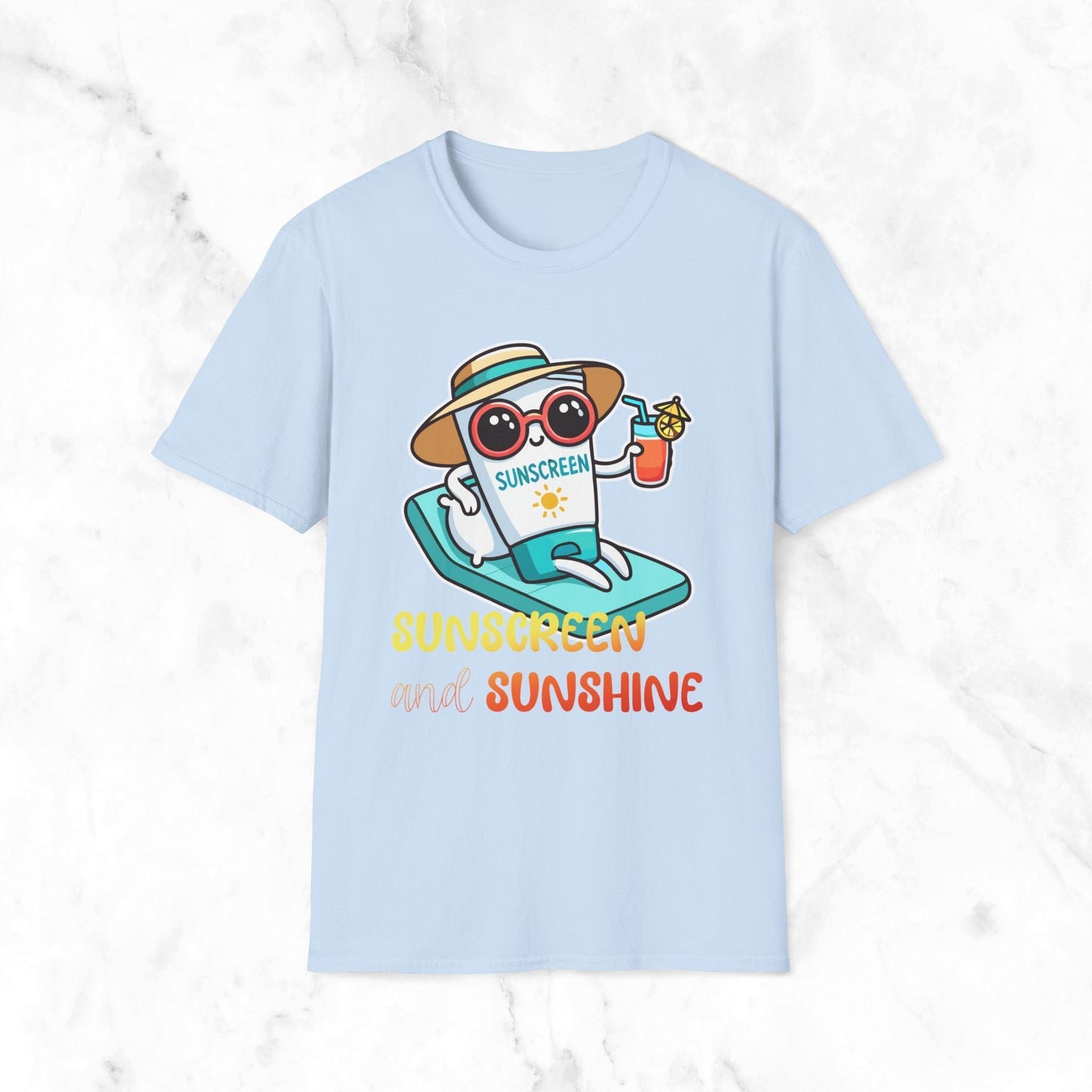 Sunscreen And Sunshine T-Shirt