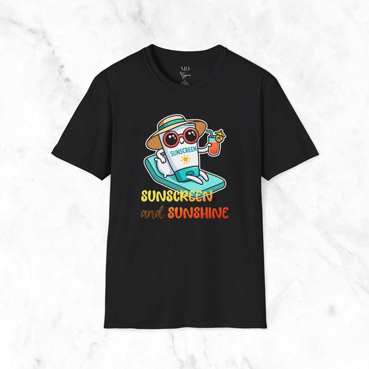 Sunscreen And Sunshine T-Shirt