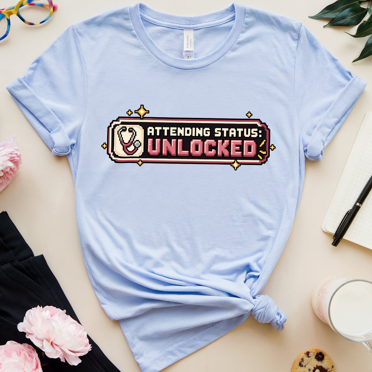 Attending Status Unlocked T-Shirt