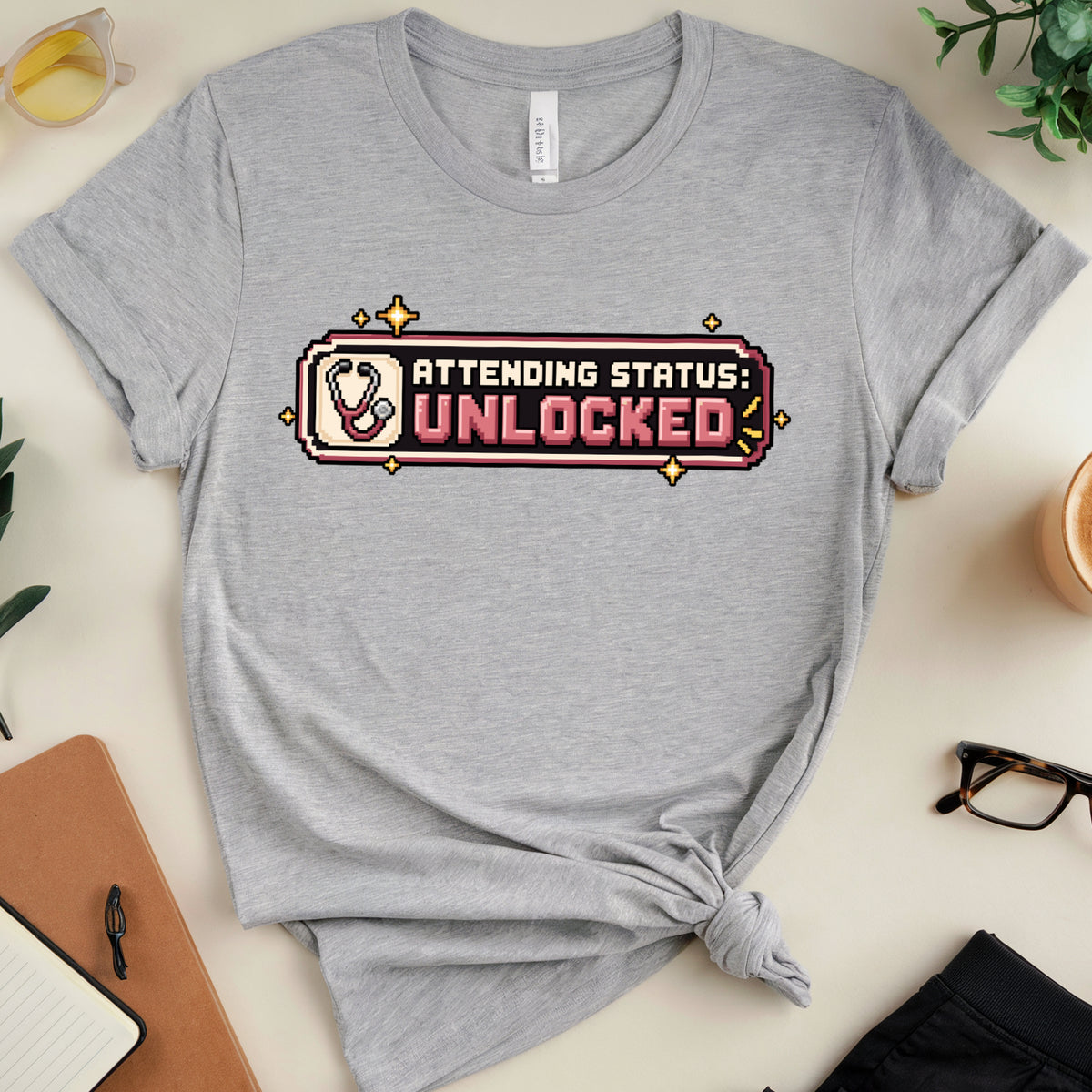 Attending Status Unlocked T-Shirt