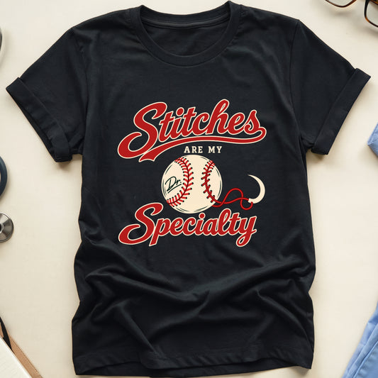 Baseball Stitches Specialty T-Shirt