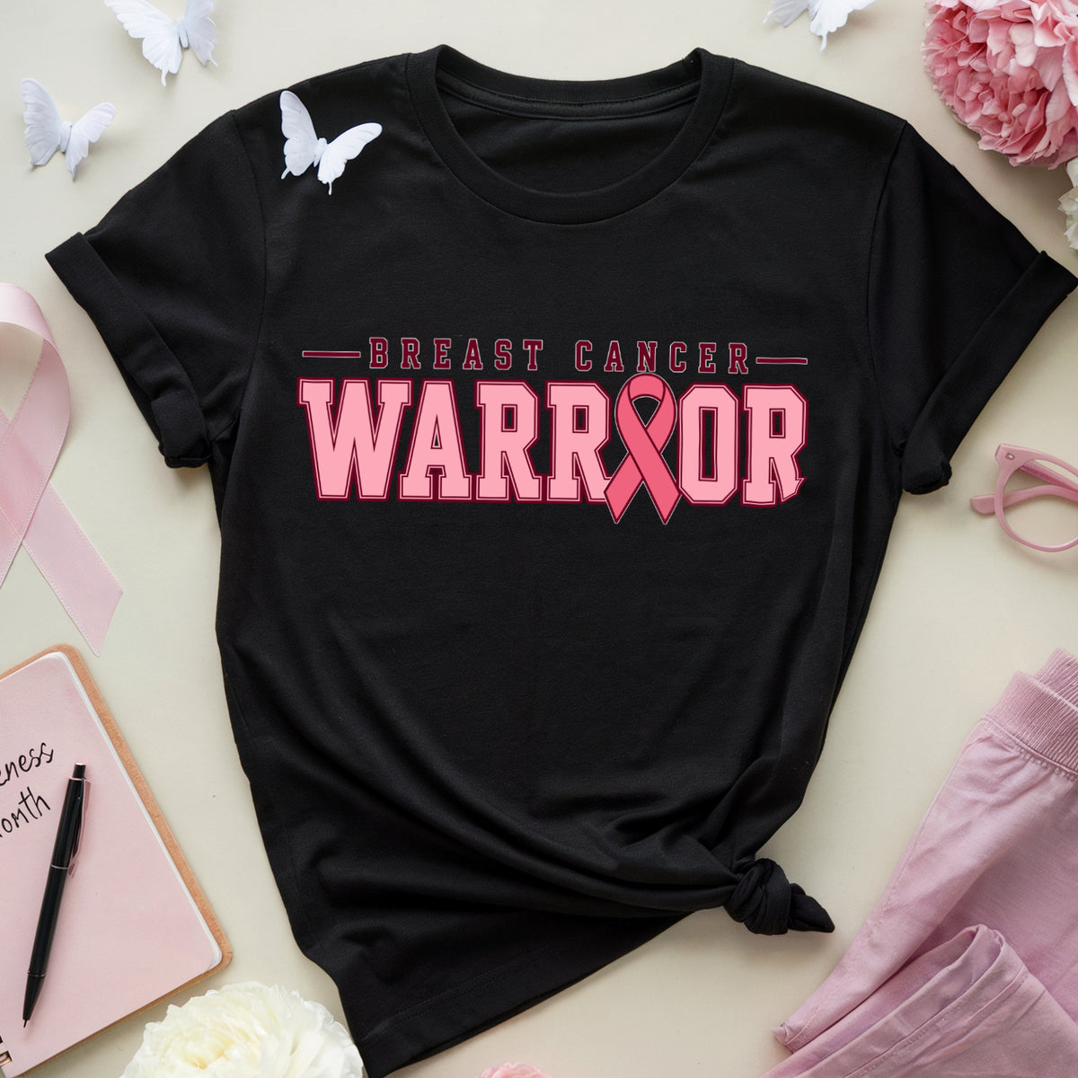 Breast Cancer Warrior T-Shirt