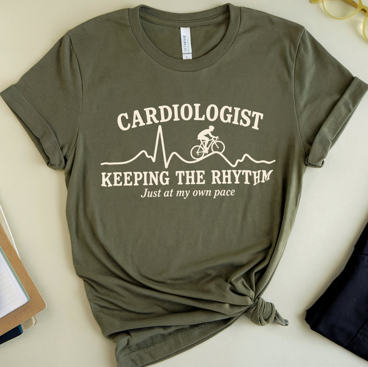 Cardiologist Cycling T-Shirt