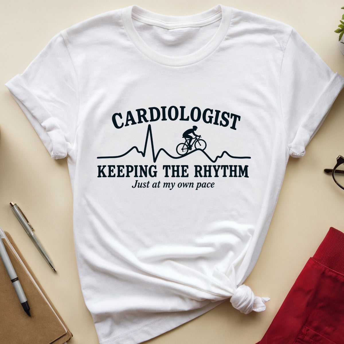 Cardiologist Cycling T-Shirt