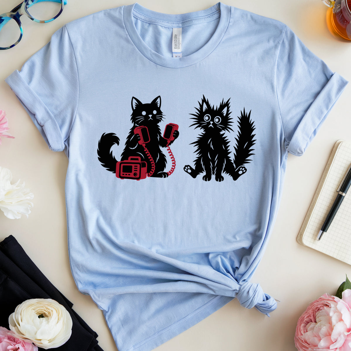 Cats And A Defibrillator T-Shirt