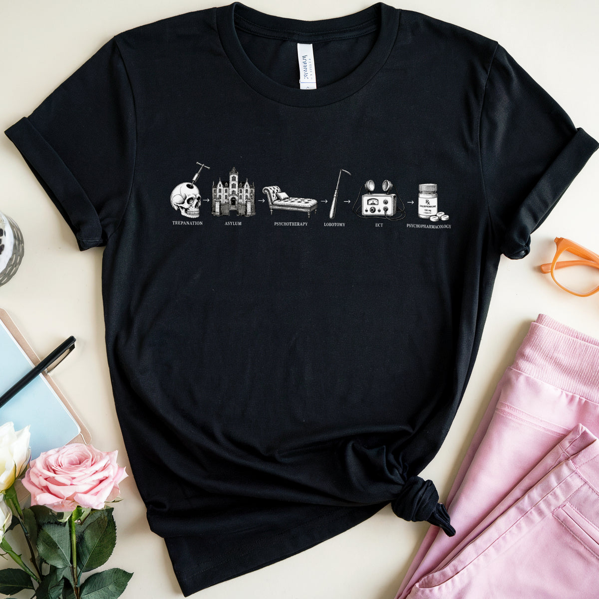 Evolution Of Psychiatry T-Shirt
