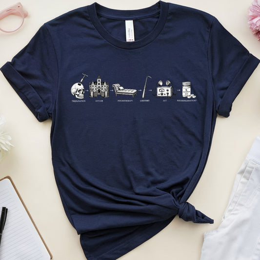 Evolution Of Psychiatry T-Shirt