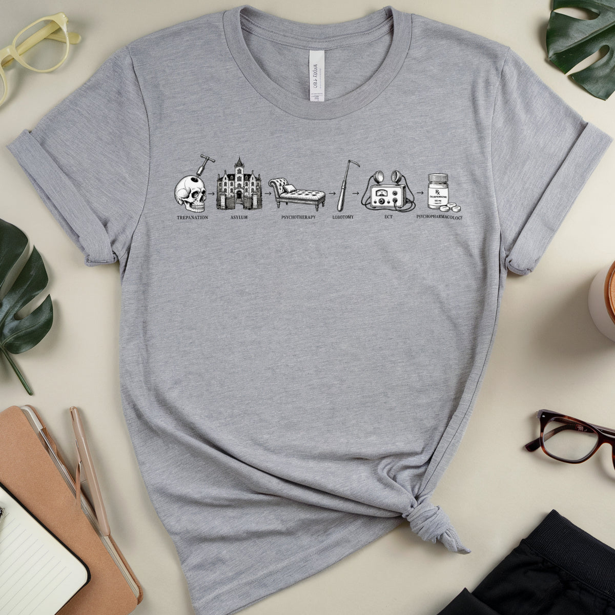 Evolution Of Psychiatry T-Shirt
