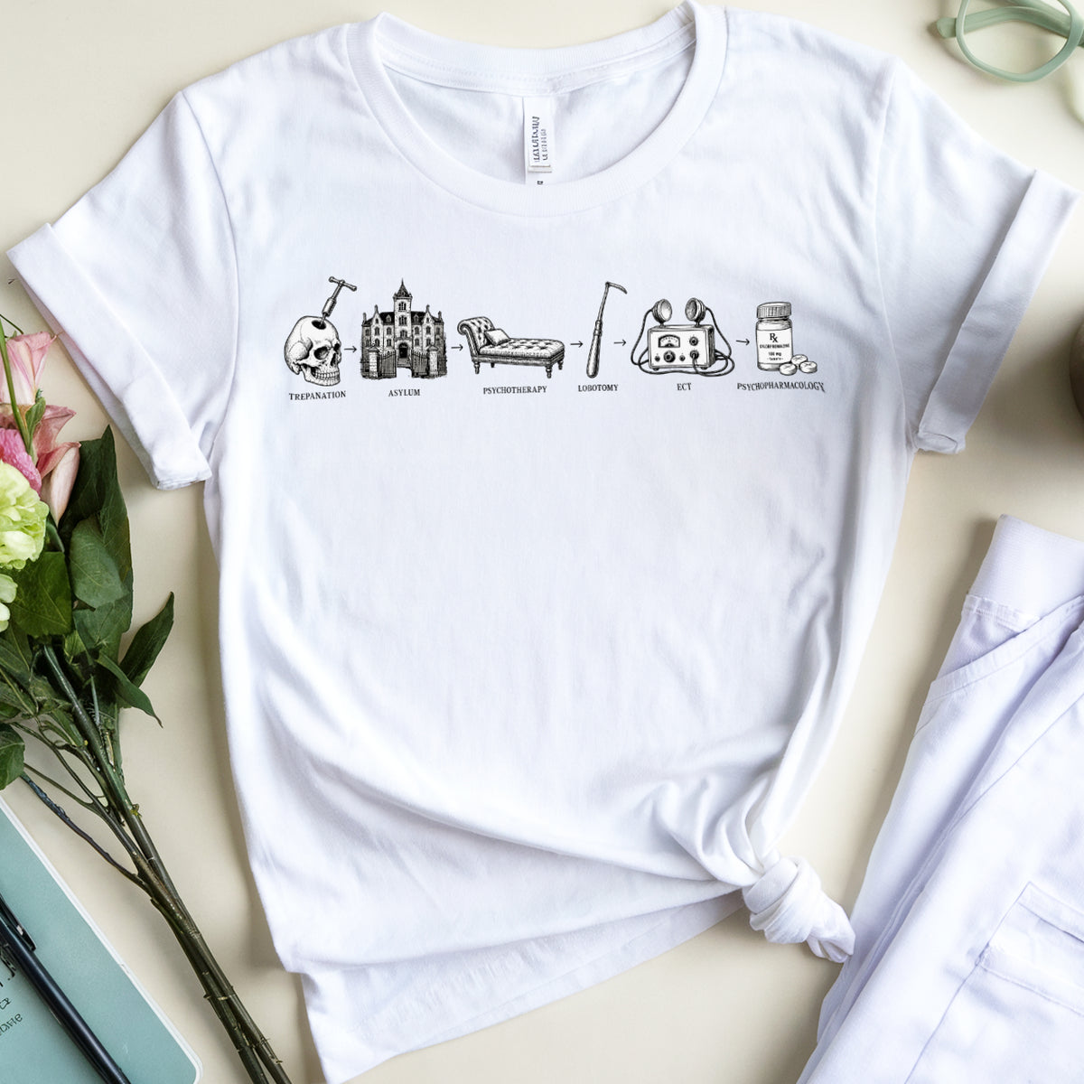 Evolution Of Psychiatry T-Shirt