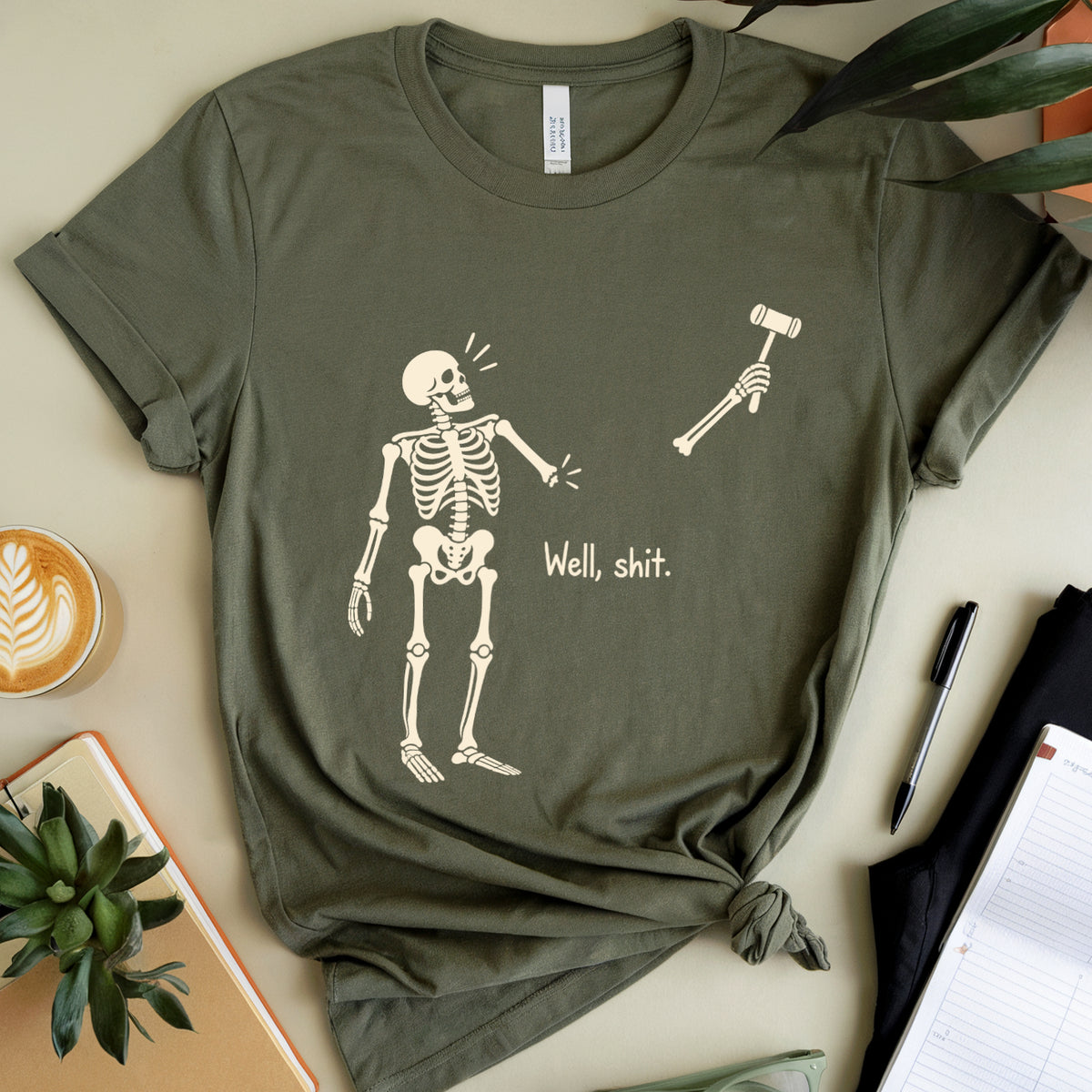 Flying Arm & Mallet T-Shirt