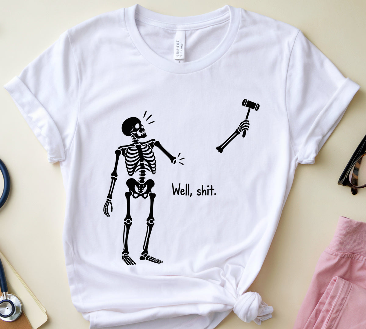 Flying Arm & Mallet T-Shirt