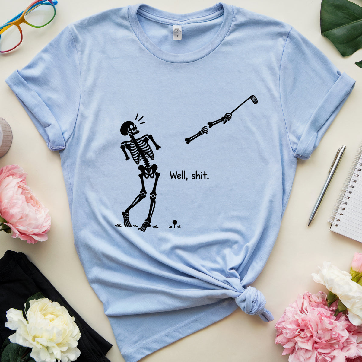 Golfer’s Wild Swing T-Shirt