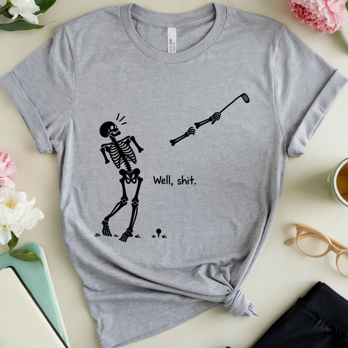 Golfer’s Wild Swing T-Shirt