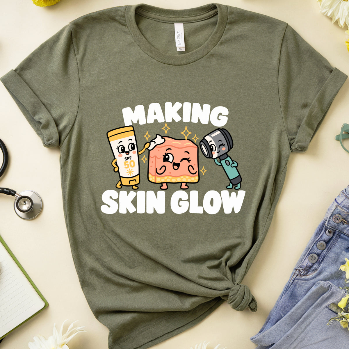 Making Skin Glow T-Shirt