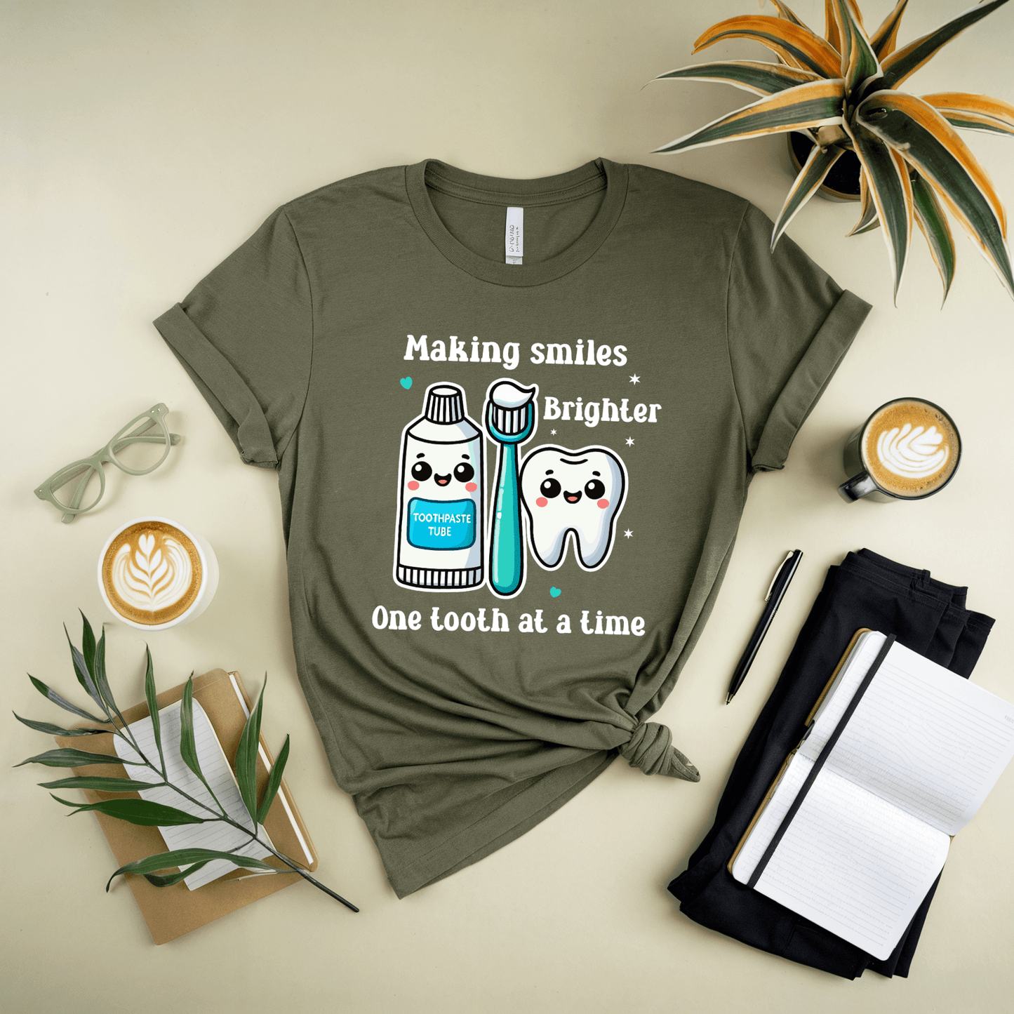 Making Smiles Brighter One Tooth At A Time T-Shirt
