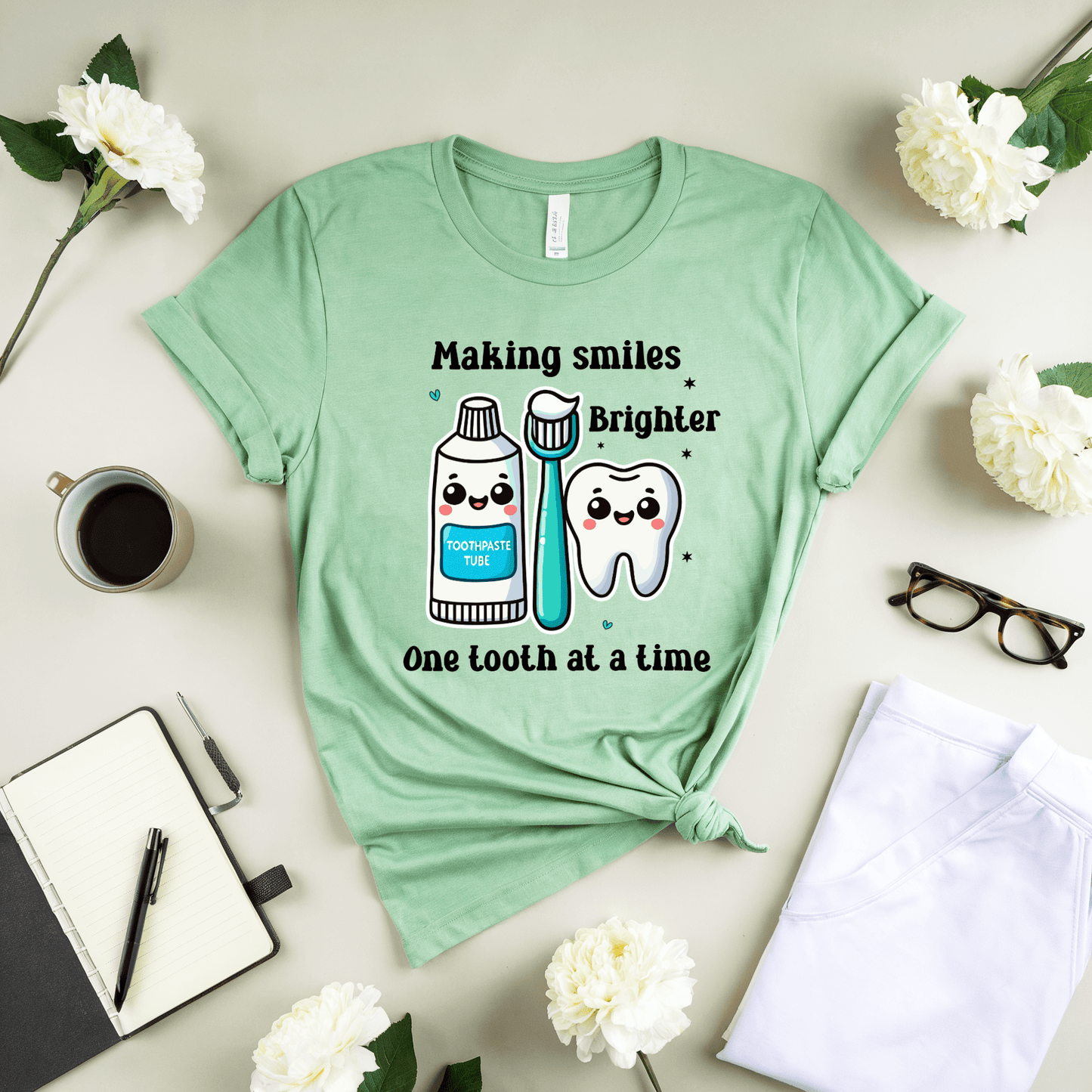 Making Smiles Brighter One Tooth At A Time T-Shirt