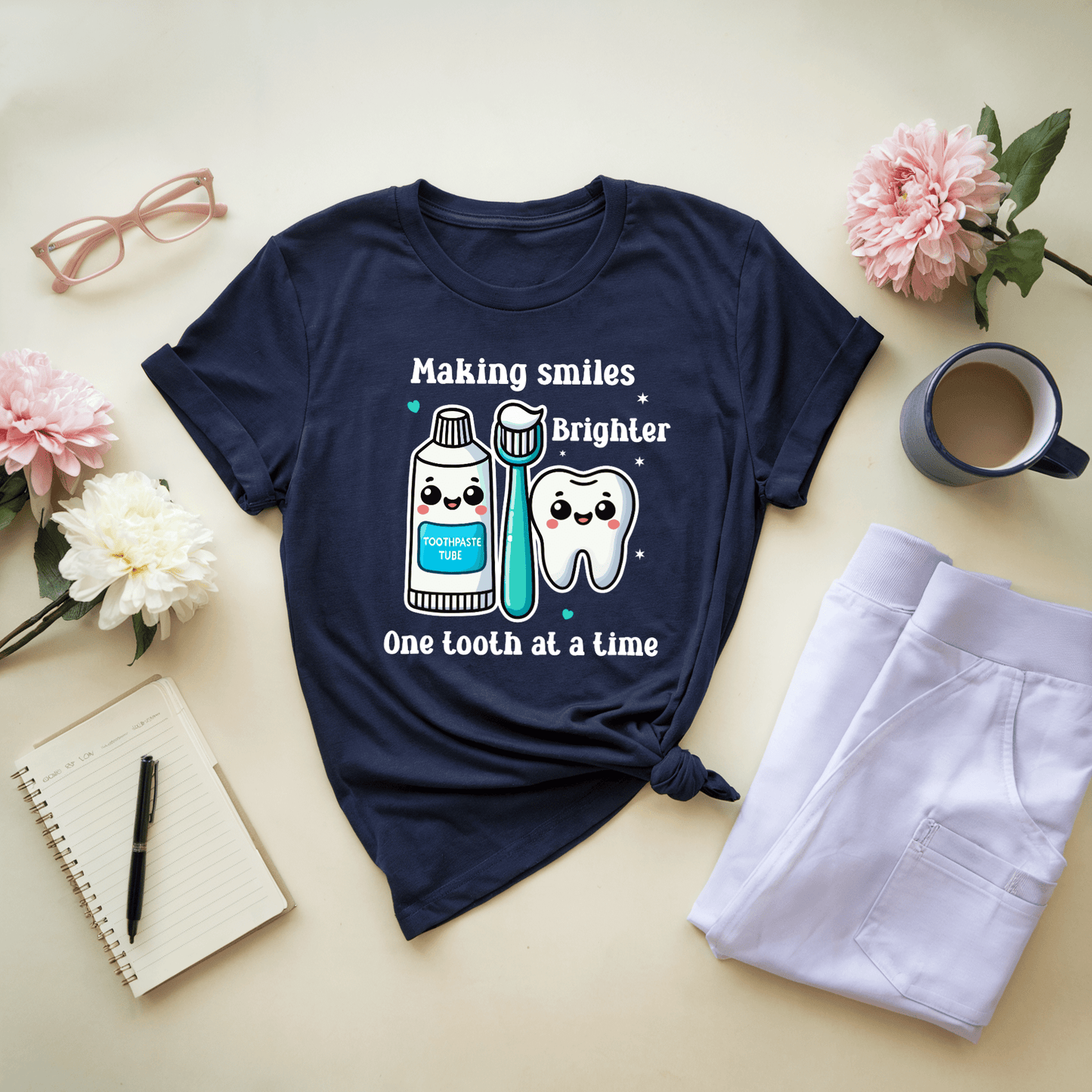 Making Smiles Brighter One Tooth At A Time T-Shirt