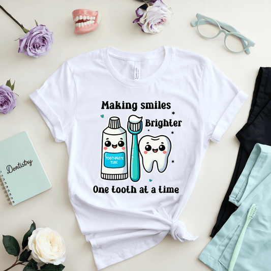 Making Smiles Brighter One Tooth At A Time T-Shirt
