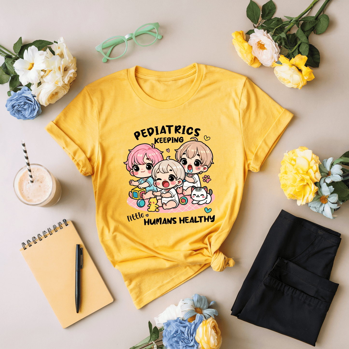 Pediatrics Keeping Little Humans Healthy T-Shirt
