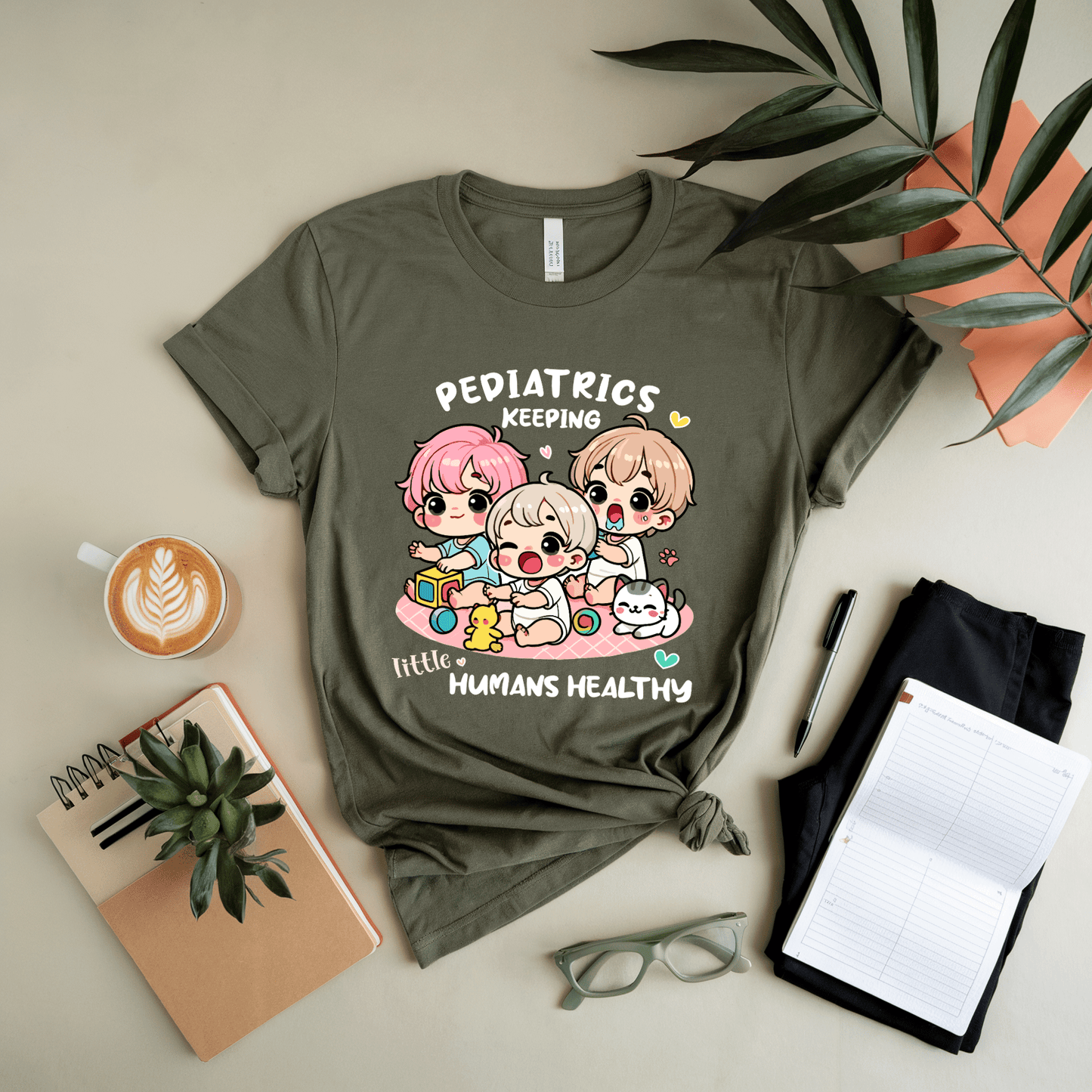 Pediatrics Keeping Little Humans Healthy T-Shirt