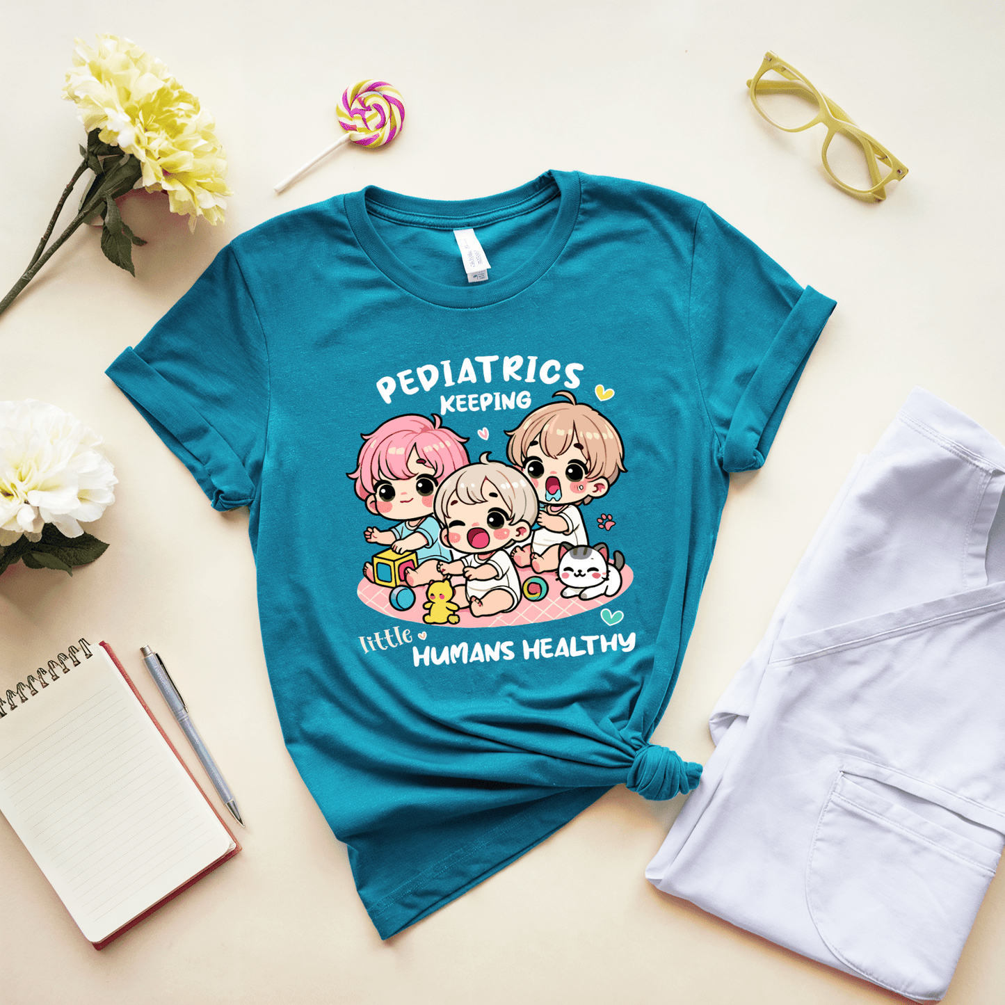 Pediatrics Keeping Little Humans Healthy T-Shirt