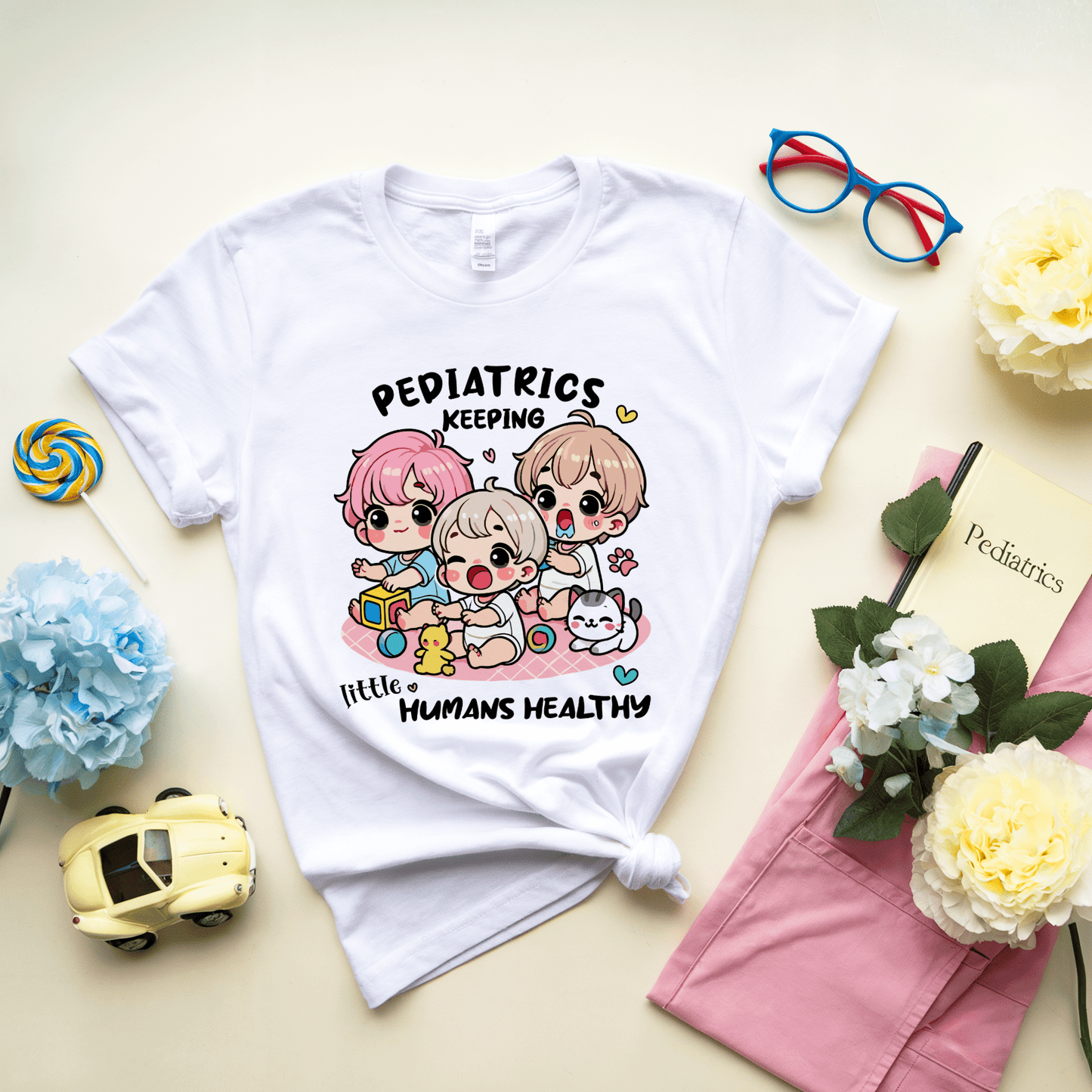 Pediatrics Keeping Little Humans Healthy T-Shirt