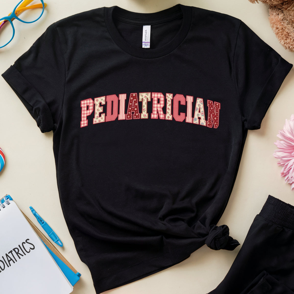 Pediatrician Appliqué T-Shirt