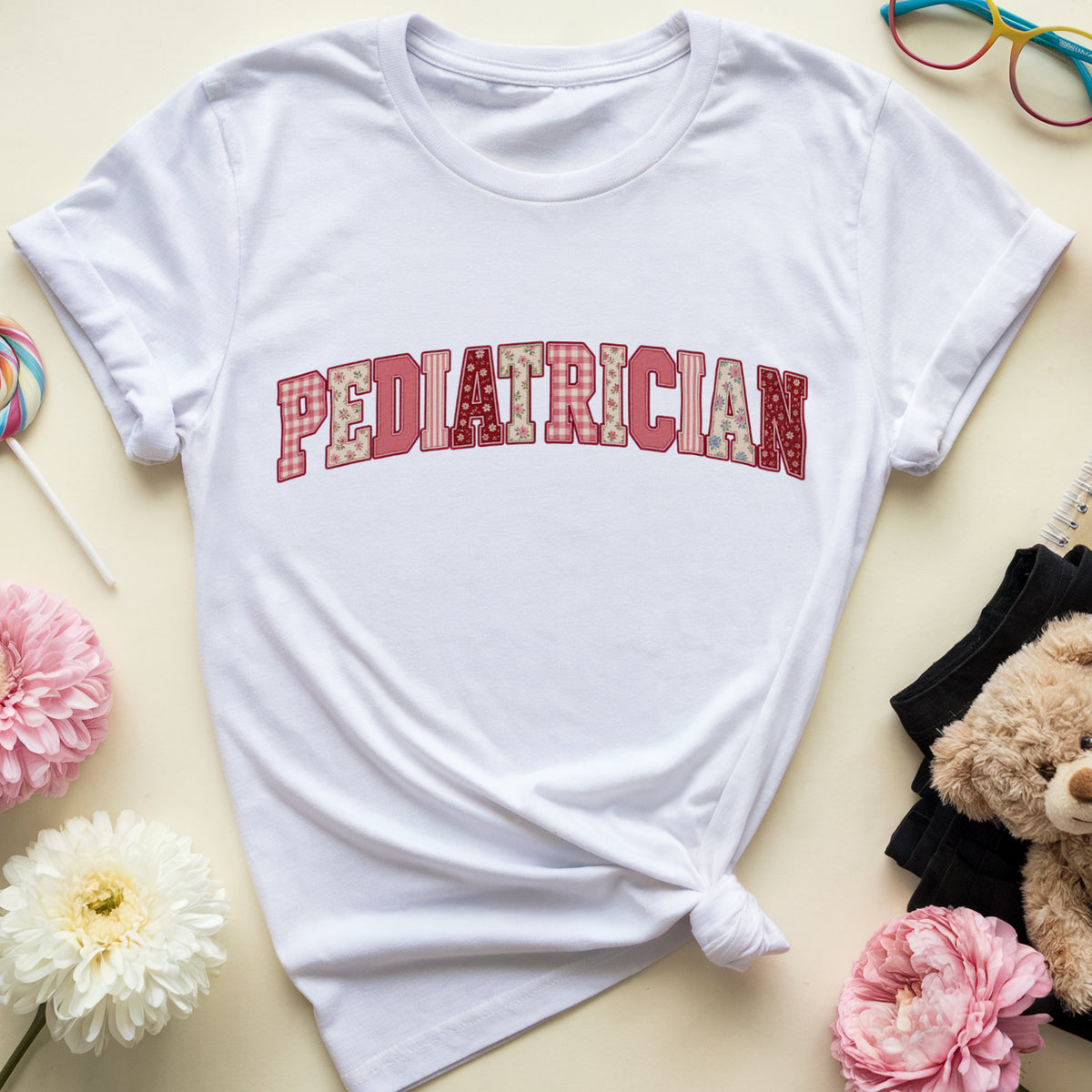 Pediatrician Appliqué T-Shirt