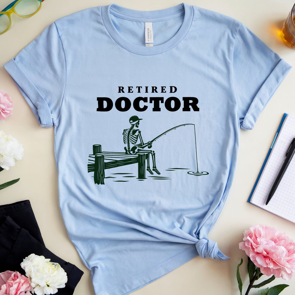 Retired Doctor Fishing T-Shirt